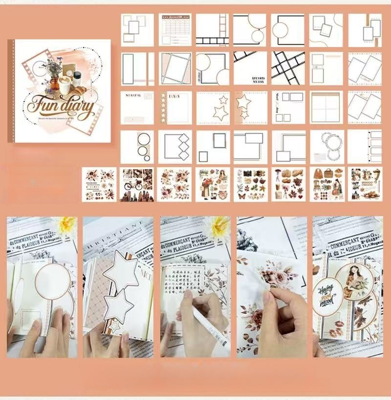 Cold Brew Moments Shaped Notebook