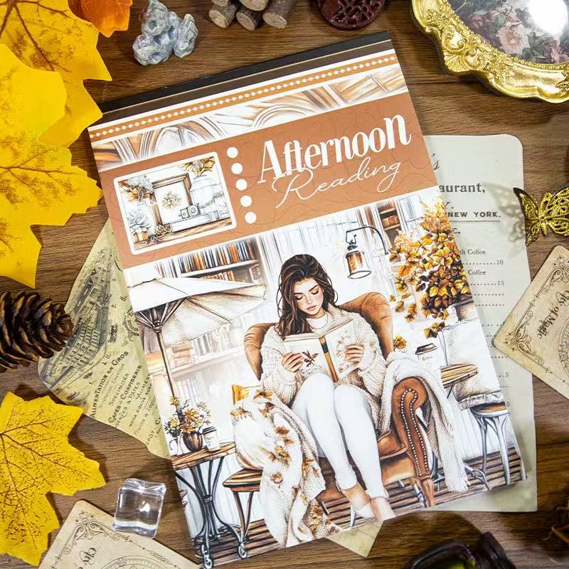 Afternoon Reading sticker book