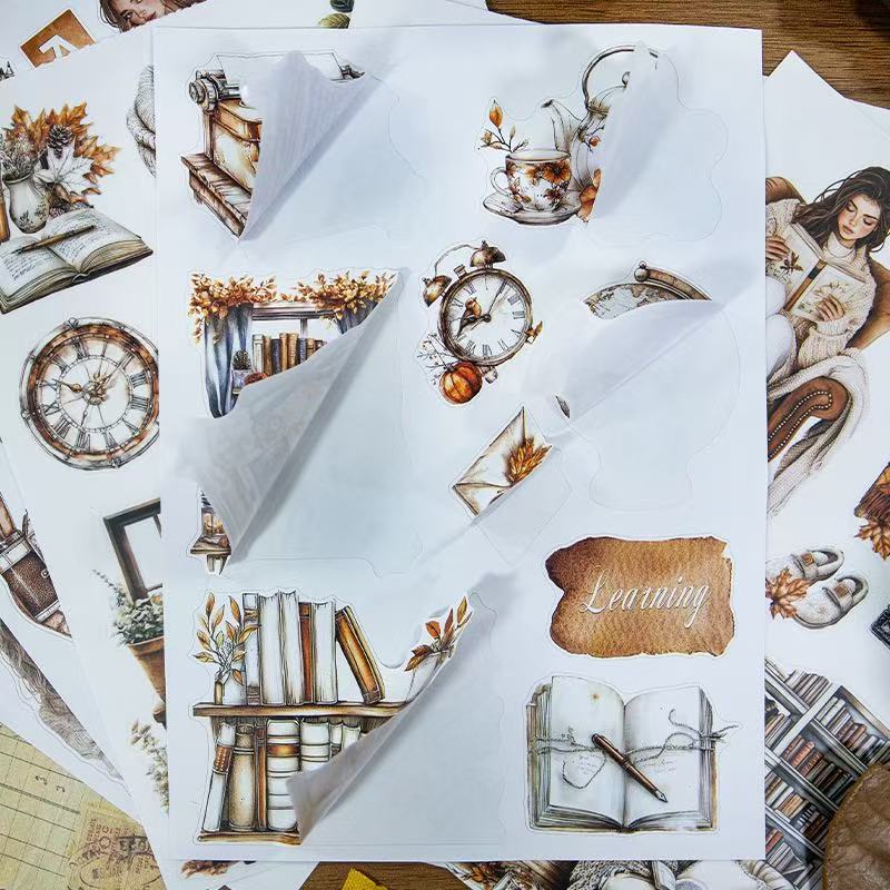 Afternoon Reading sticker book