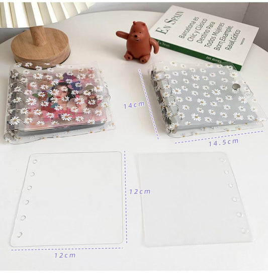 Little Daisy Transparent Loose-Leaf Notepad