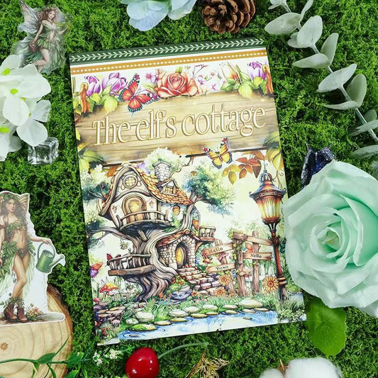 The Elf's Cottage Sticker Book