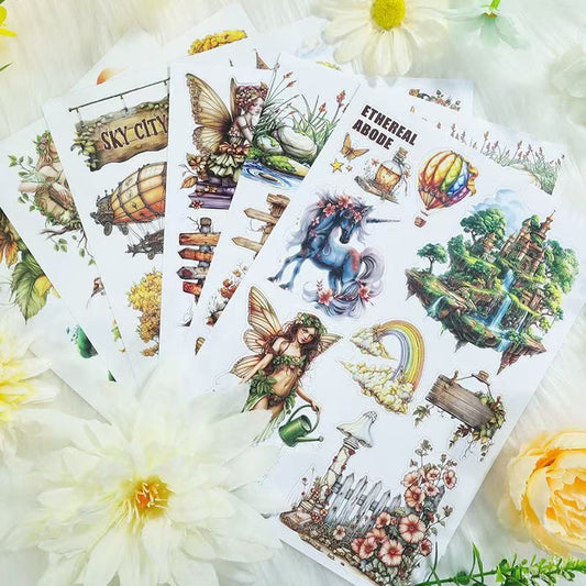 The Elf's Cottage Sticker Book