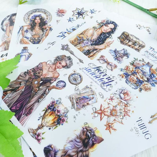 The Astrologer Sticker Book