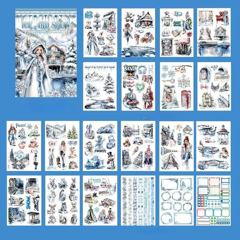 Ice and Snow Sticker Book
