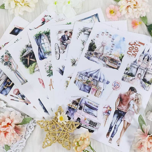 Love Melody Sticker Book