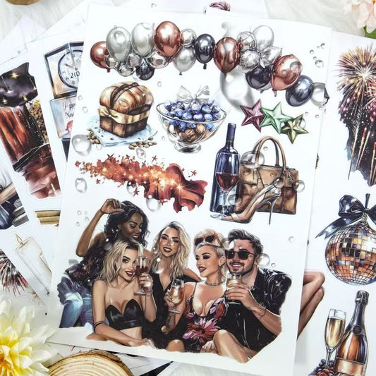 Celebration Party Sticker Book