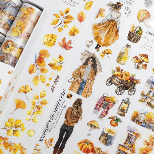 Deep Autumn Passion Tape Set