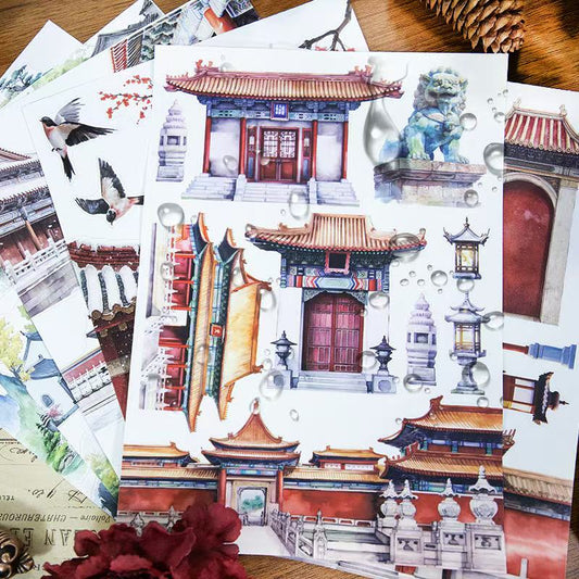 Tang Dynasty Elegance Sticker Book
