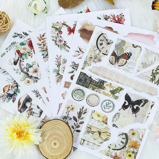 Watercolor Inspirations Sticker Book