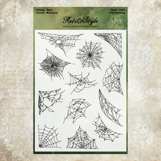 Clear Silicone Vintage Stamps 05