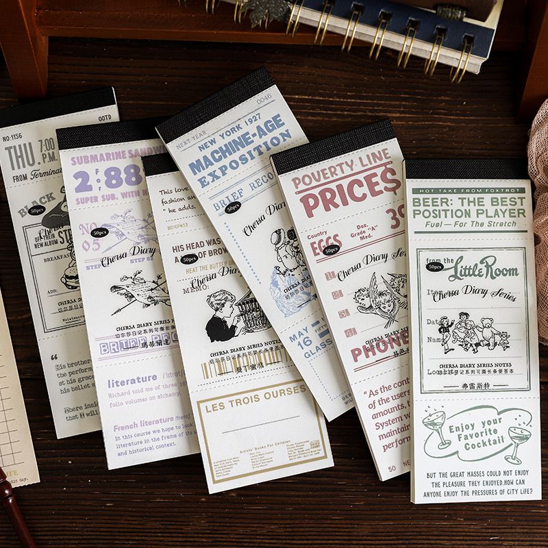 Chelsea Diary Memo Pads