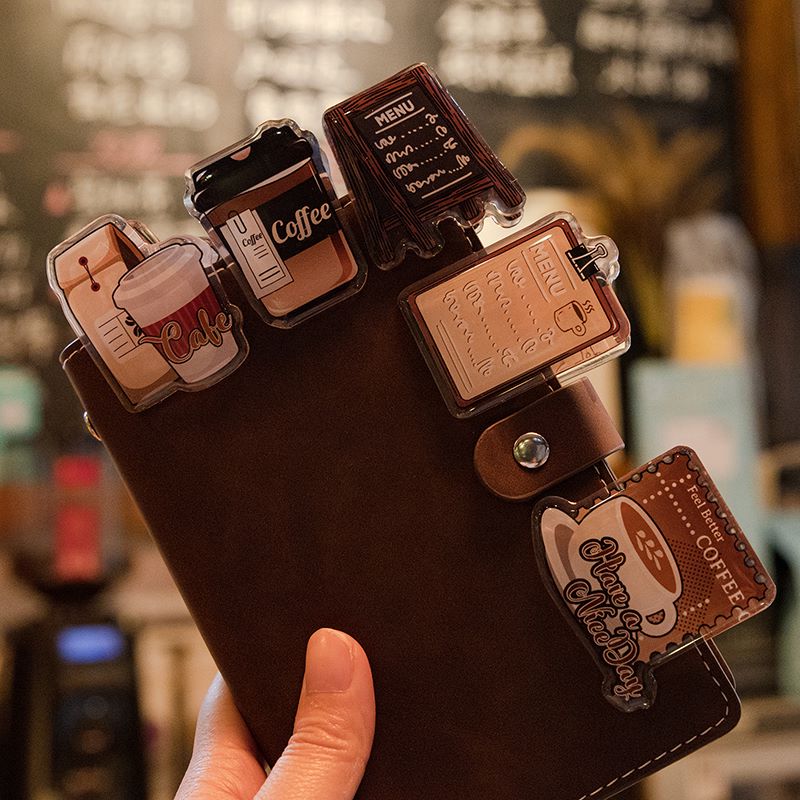 Coffee Old Time Acrylic Clip