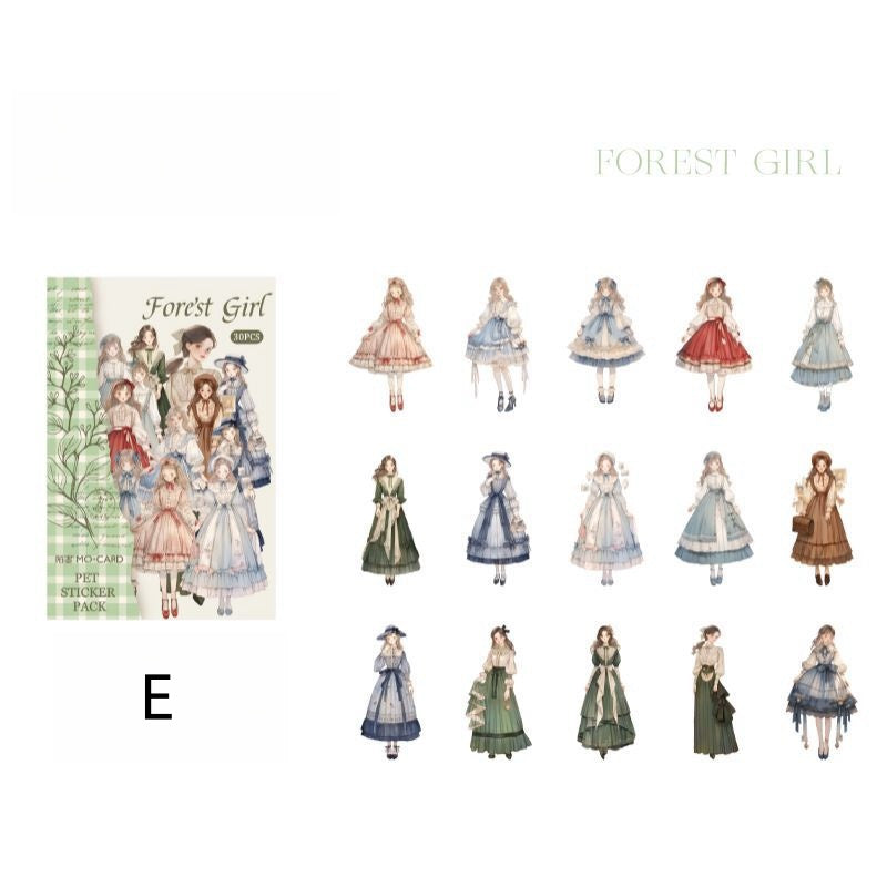 Life Tidbits Girl Sticker