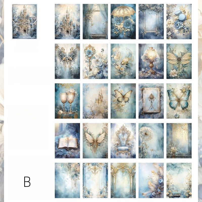 Alice Illusion Scrapbook Paper