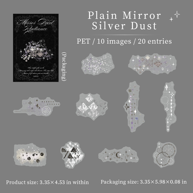 Mirror Dyed Radiance Stickers