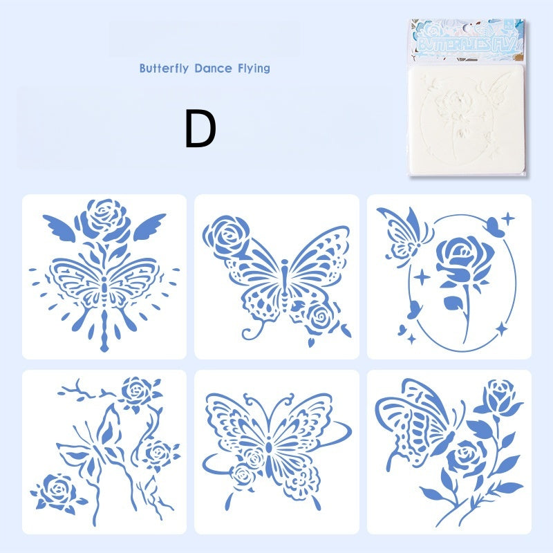 Forest Garden Painting Stencils