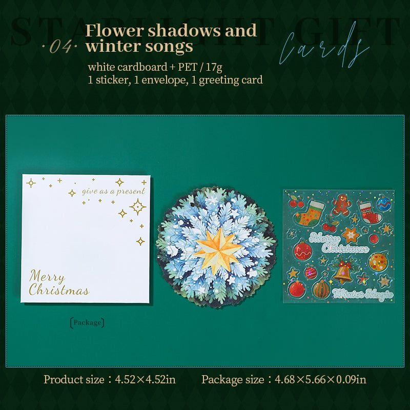 Starlight Gift Christmas Card