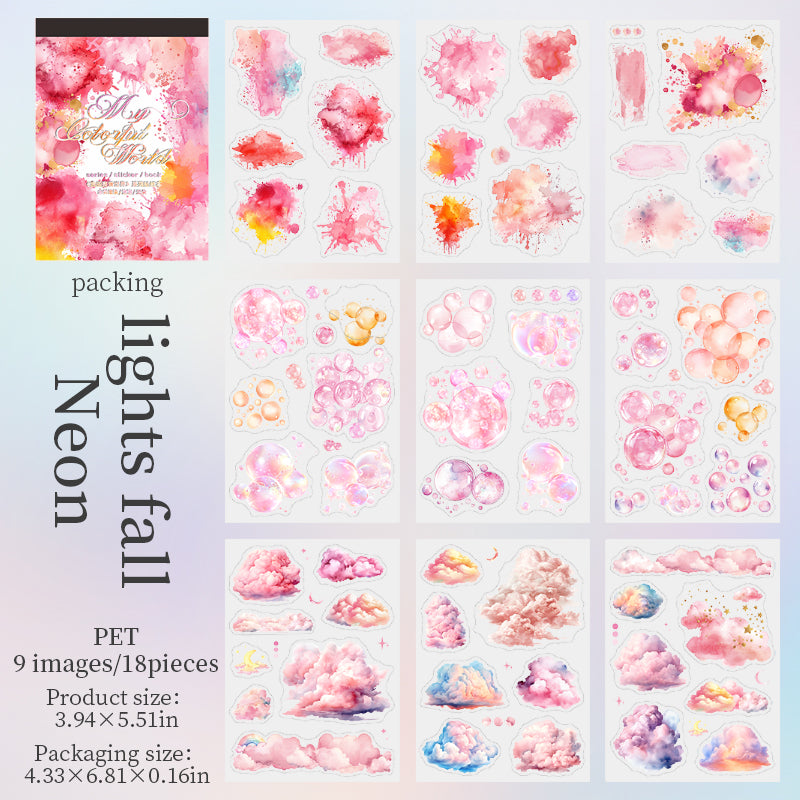 My Colorful World Sticker Book