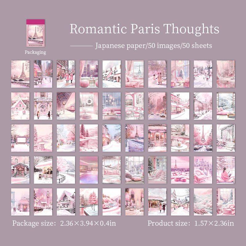 Winter Scenery Stickers