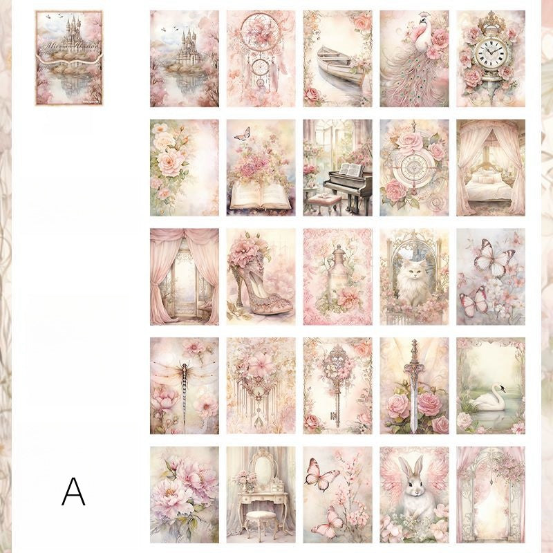 Alice Illusion Scrapbook Paper