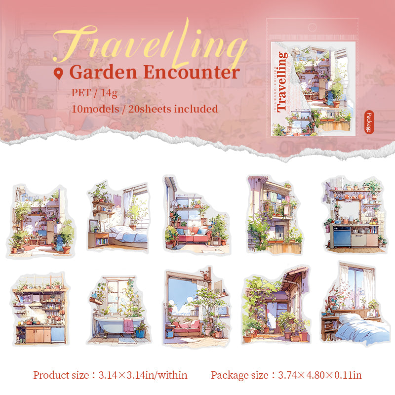 Travel Scenery Stickers