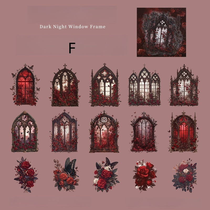 Flower Window Dream Sticker