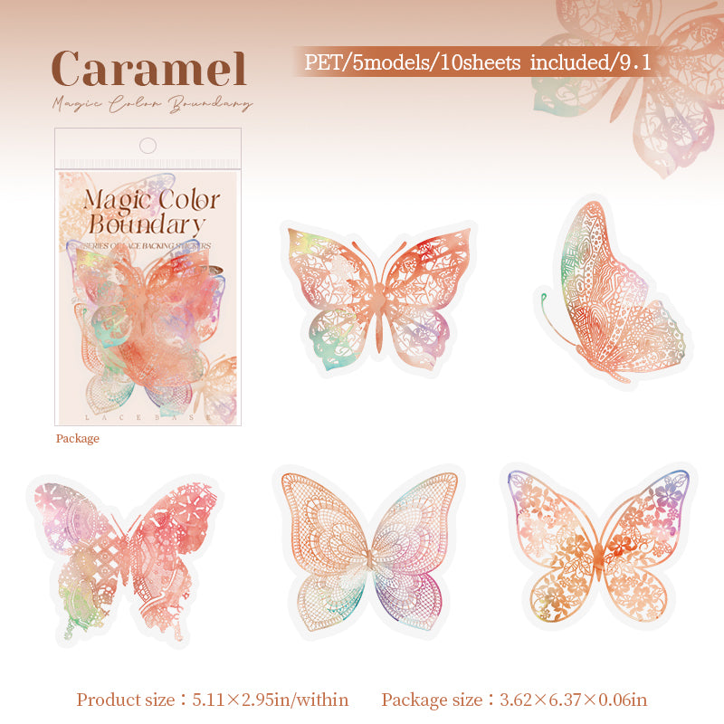 Magic Color Boundary Stickers