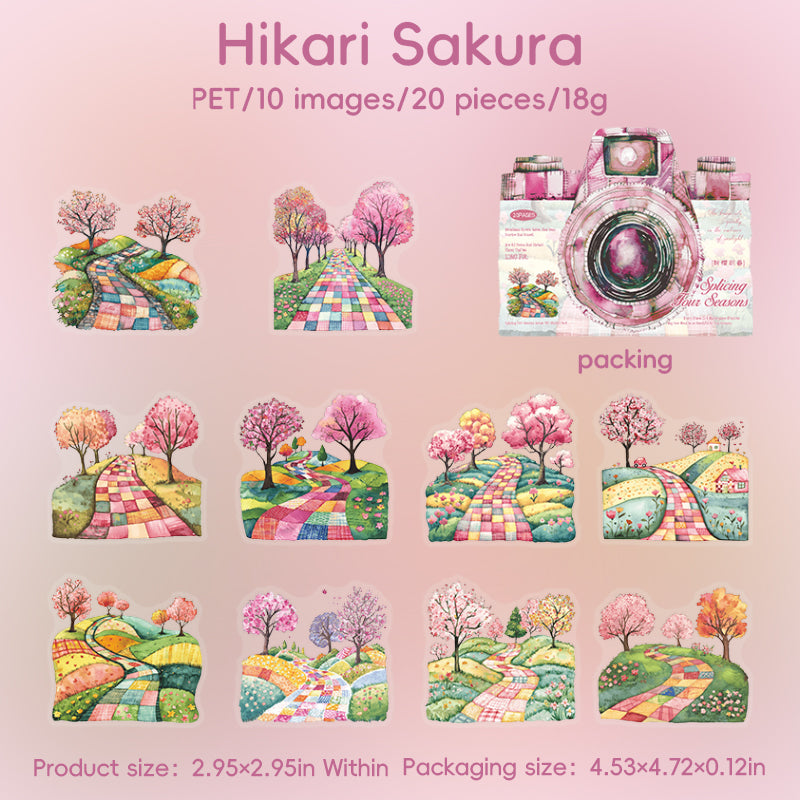 Seasons Collage Stickers