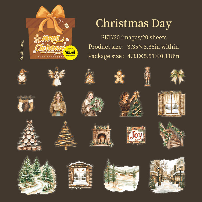 Let’s Celebrate Christmas Stickers