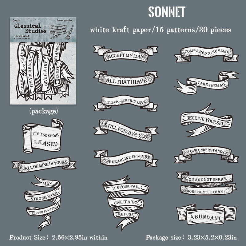 Classical Learning Sticker