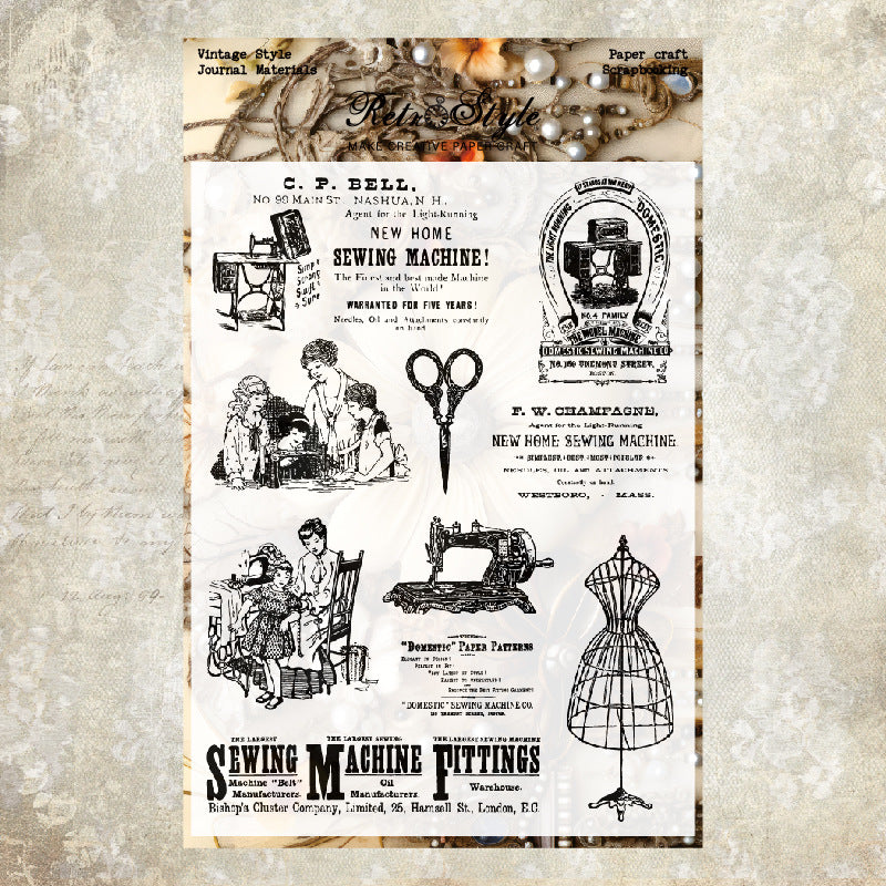 Vintage Silicone Stamps