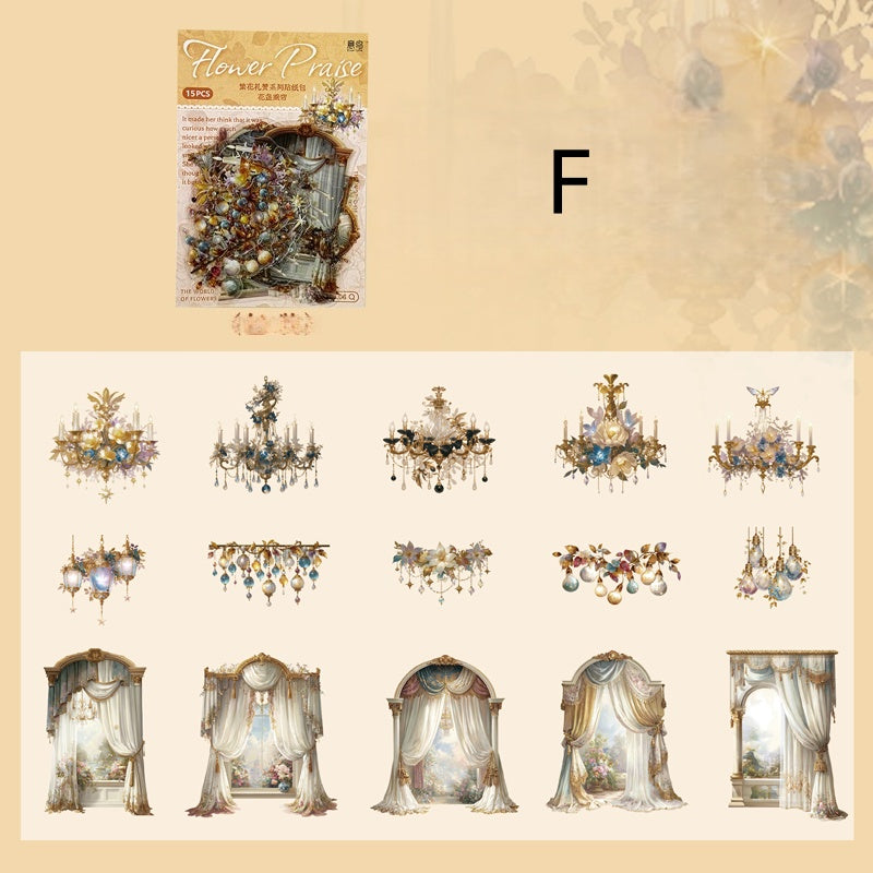 Floral Elegy Stickers