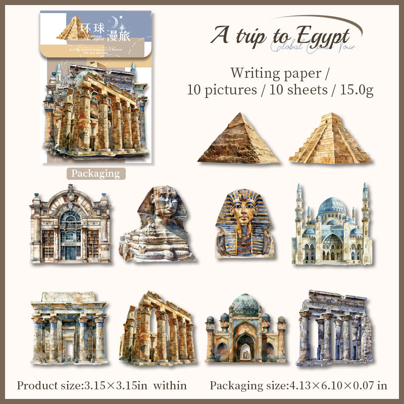 Global Comic Tour stickers