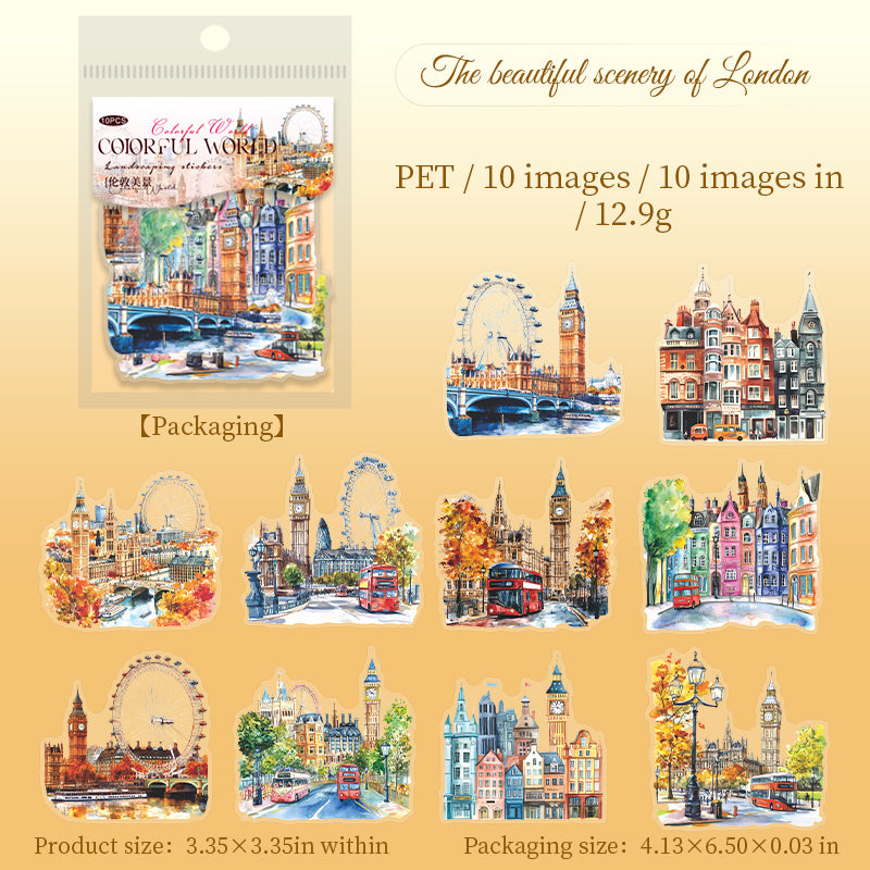 Colorful World Stickers