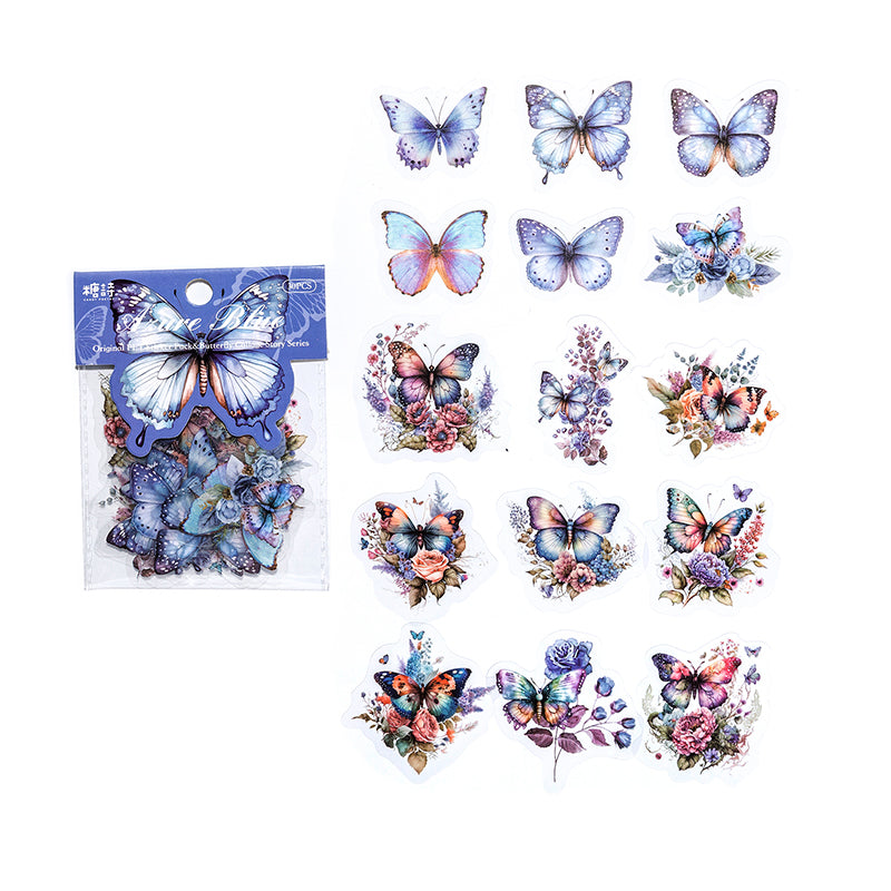 Butterfly Collage Tales Stickers