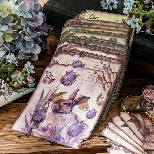 Lost Garden Scrapbook Paper 10pcs