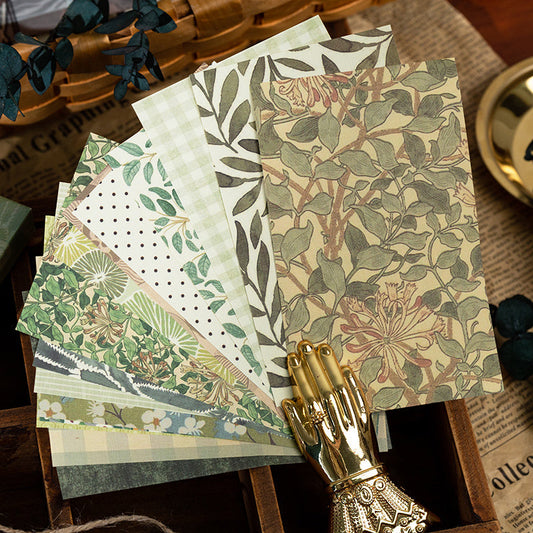 Time Warmth Series Vintage Scrapbook Papers 20pcs