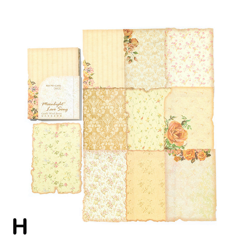 Gentle Wind Vintage Scrapbook Paper