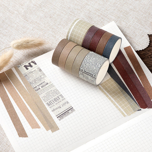 10 Rolls Washi Tape Set