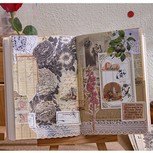 Vintage Scrapbook Paper 30 Sheets