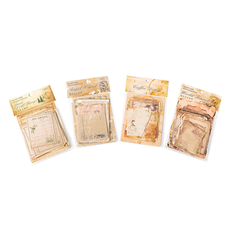 Vintage Coffee Burnt Note 60 Sheets