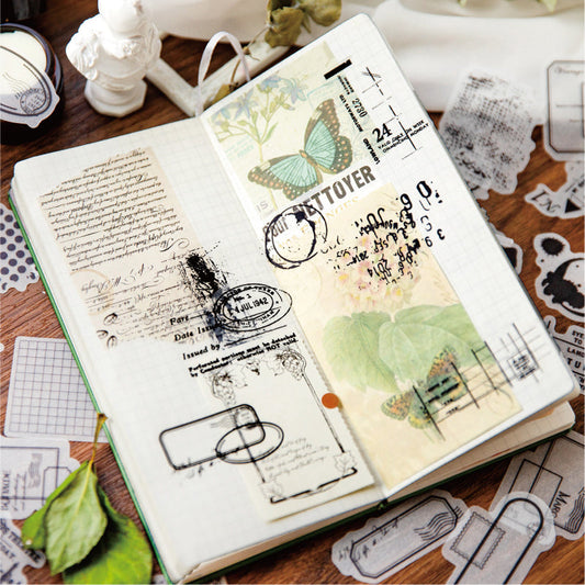 Stamp Theme Vellum Sticker