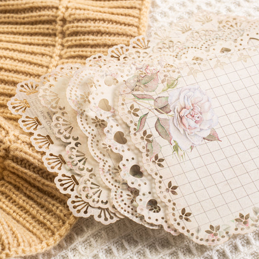 Elegant Lace Scrapbook Paper