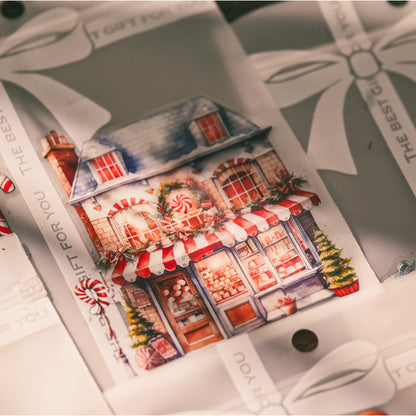 Christmas Gingerbread Rub-on Stickers