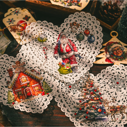 Christmas Gingerbread Rub-on Stickers