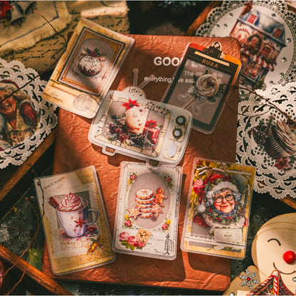 Christmas Gingerbread Rub-on Stickers