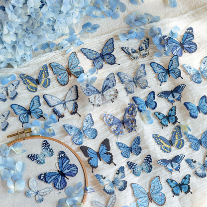 Butterfly Textile Book Stickers