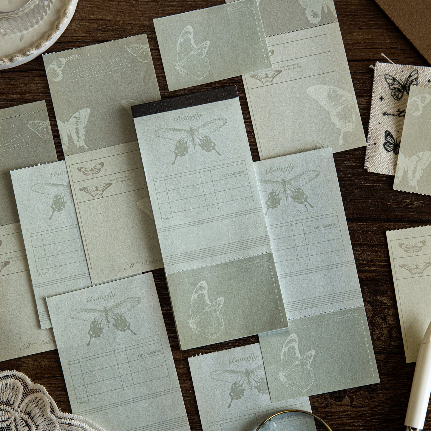 Fleeting Light Moments Memo Pad