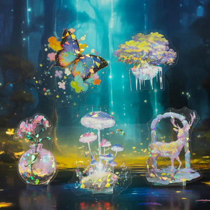 Light in the Forest Stickers