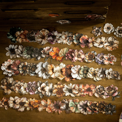 Kingdom of Flowers Hard Card Stickers 100pcs